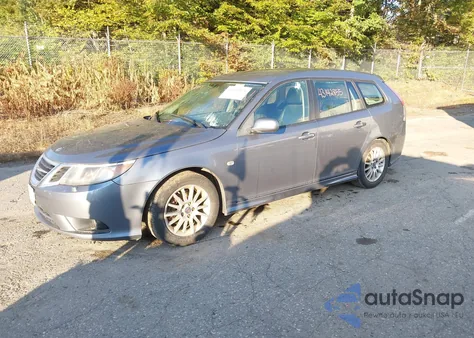 2009 Saab 9-3 2.0T из США, поврежденный, VIN YS3FB59Y791016660